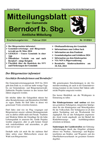 Mitteilungsblatt Nr. 01/2024