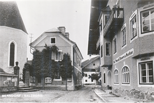 Das Mesnerhaus, hier wohnte Franz-Xaver Gruber
